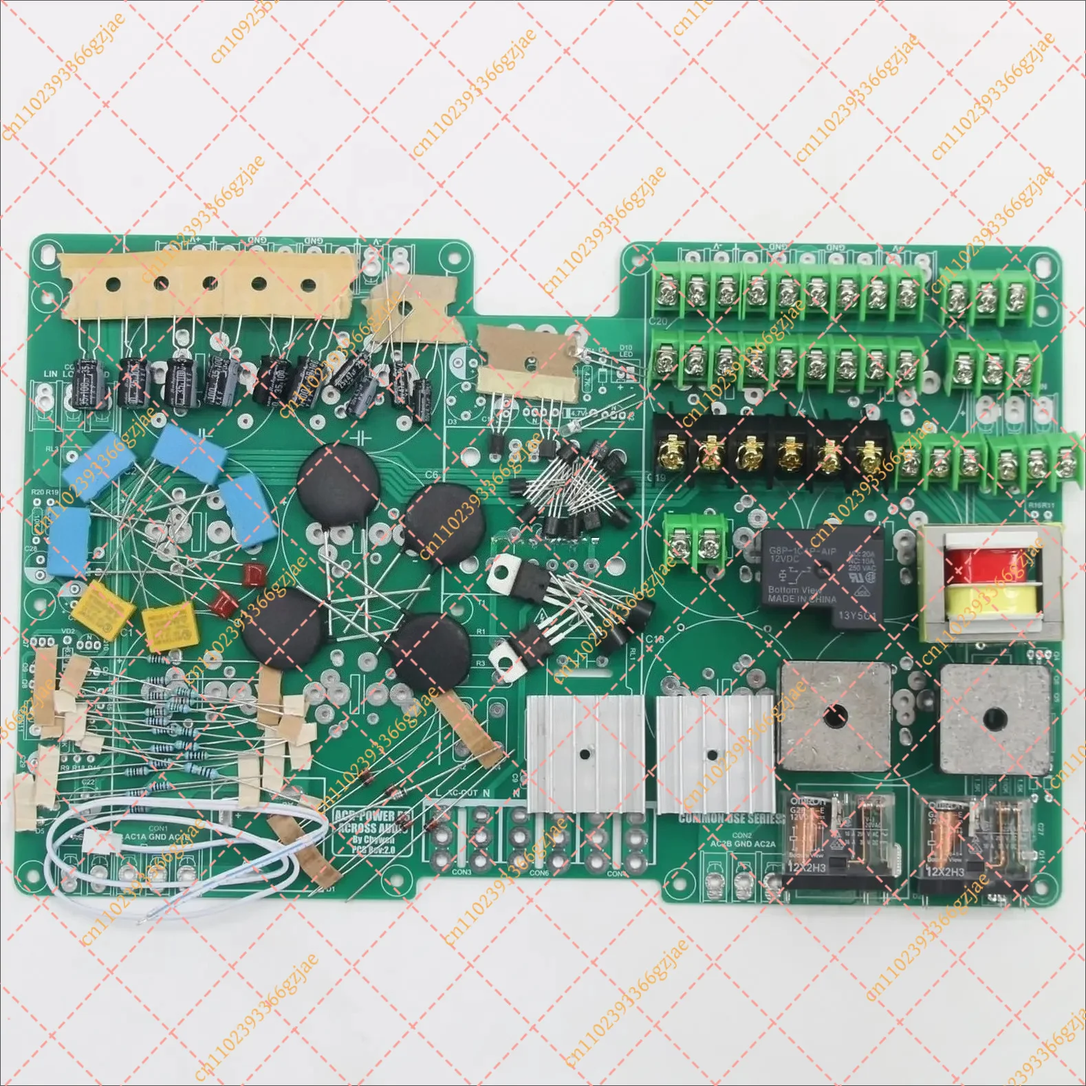 Independent Rectifier Filter Power Supply Board for Stereo Amplifier, Audio DIY Kit