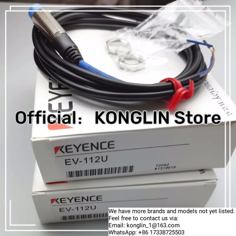 

【Свяжитесь с нами для дополнительных моделей】 Keyence EV-112U Датчик приближения EV112U 1 шт. Новый