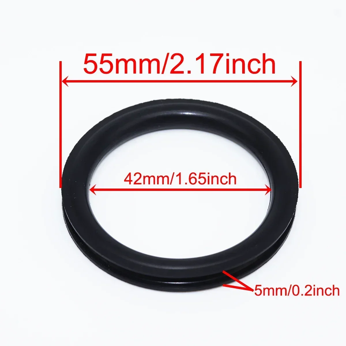 Gas Cap Replacement Seal Fuel Tank Filler Neck Repair V Shape O-ring Rubber Gasket Washer 55x5mm For Seat Formentor Exeo Ateca