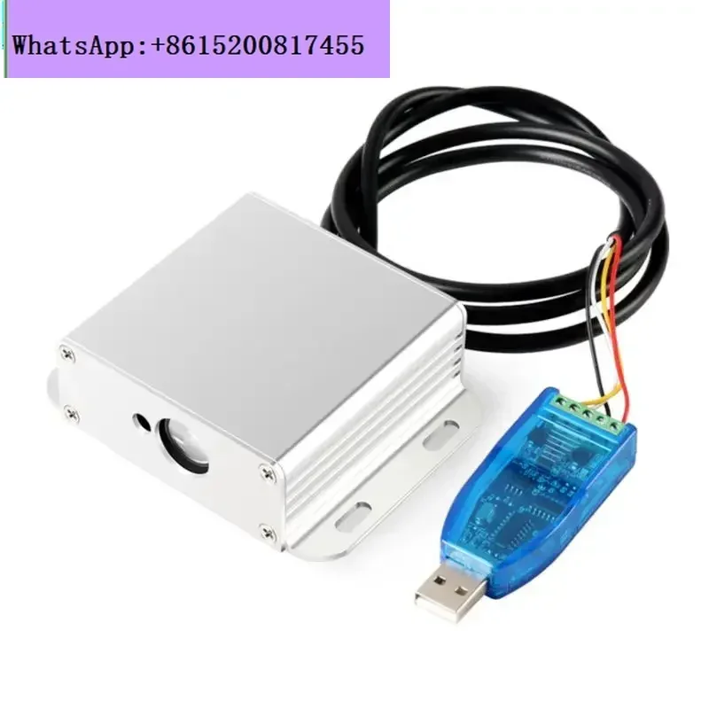 Laser ranging sensor industrial module High precision TTL/485 serial port analog range up to 100 meters