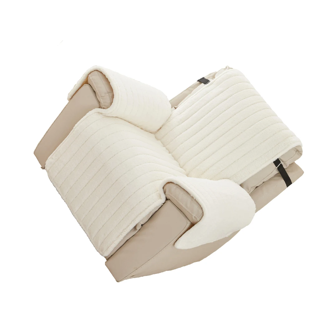 Non-Slip Sofa Cover For Wide Application Polyester Made Non-shedding And Colorfast Office Slipcover