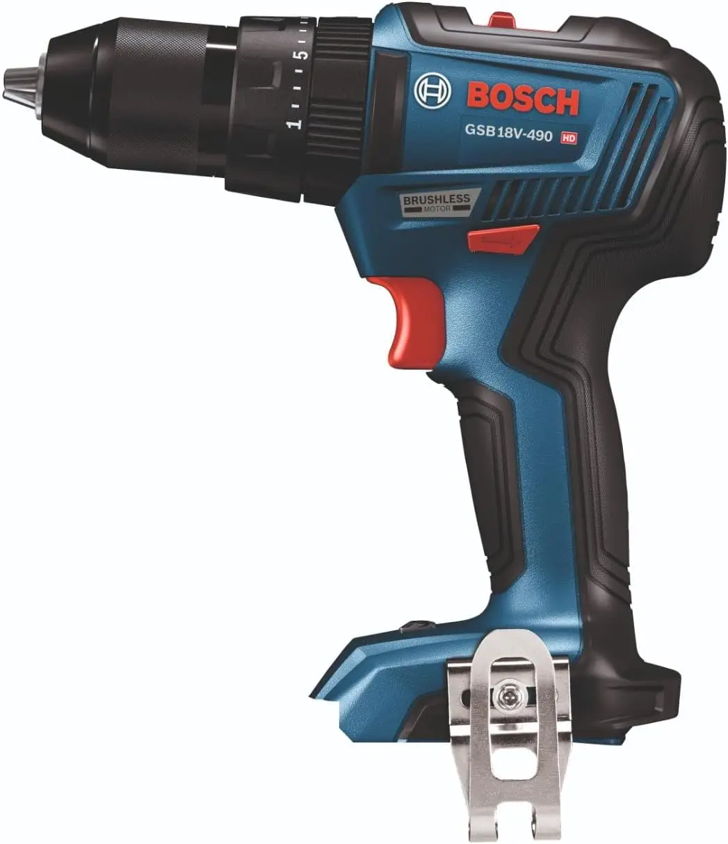 Bosch GSB18V-490N 18v ec bürstenlose 1/2 in. Bohr hammer/Fahrer (blankes Werkzeug)