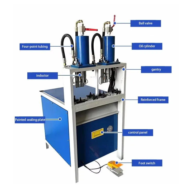 2025 آلة قطع زاوية هيدروليكية أوتوماتيكية 90 درجة أنبوب من الفولاذ المقاوم للصدأ آلة قطع الأنابيب للنوافذ