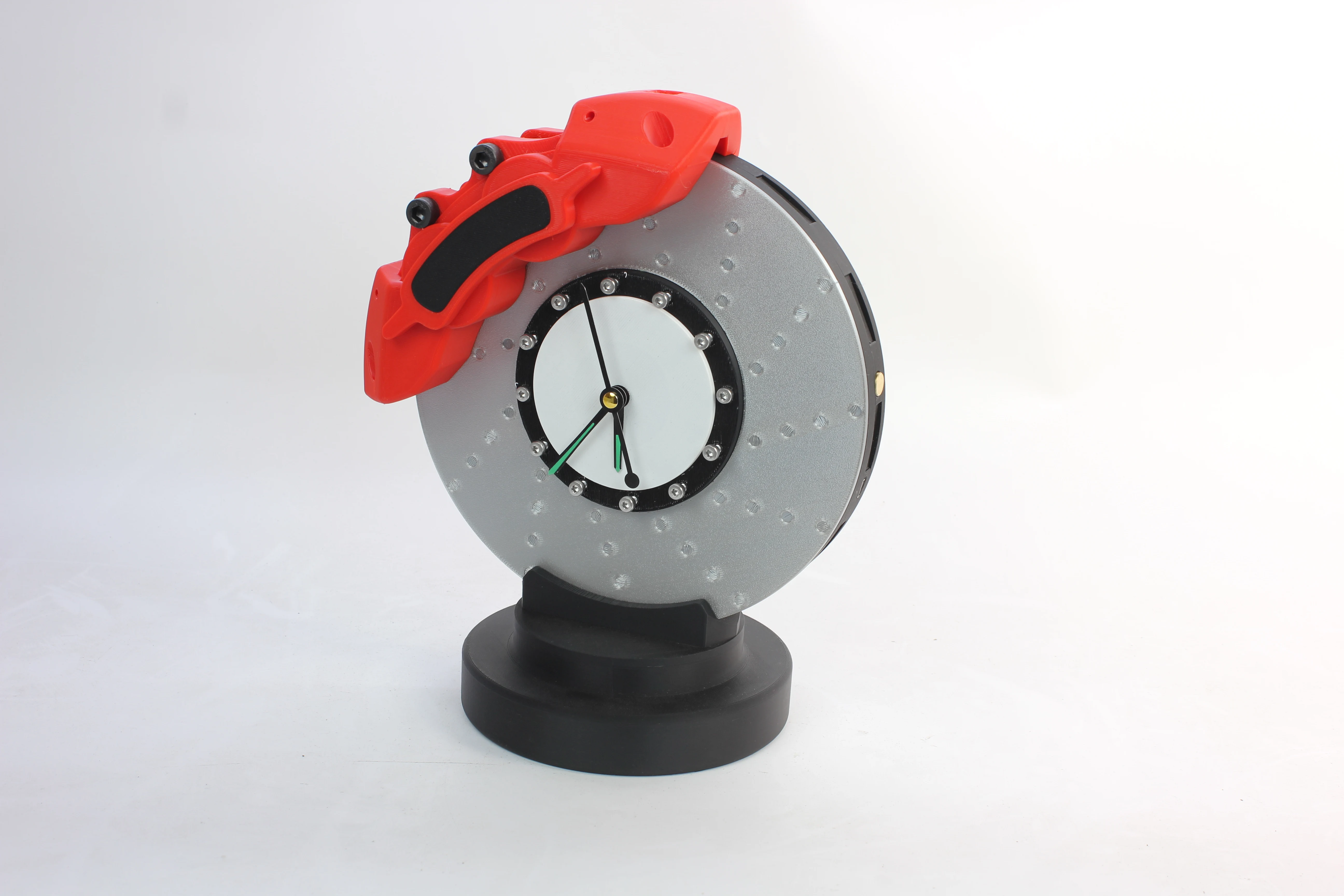 In Stock Custom Diy Brake Disc Led Atmosphere Charging Desktop Wall-Mounted Atmosphere Night Light Ornament Custom Festival Gift