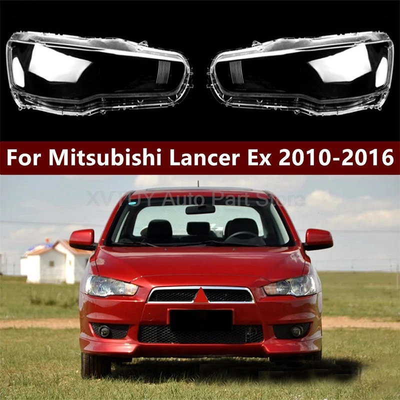 

Headlight Cover For Mitsubishi Lancer Ex 2010 - 2016 Transparent Light Shell Mask lamp Assembly High Clarity Durable Accessories