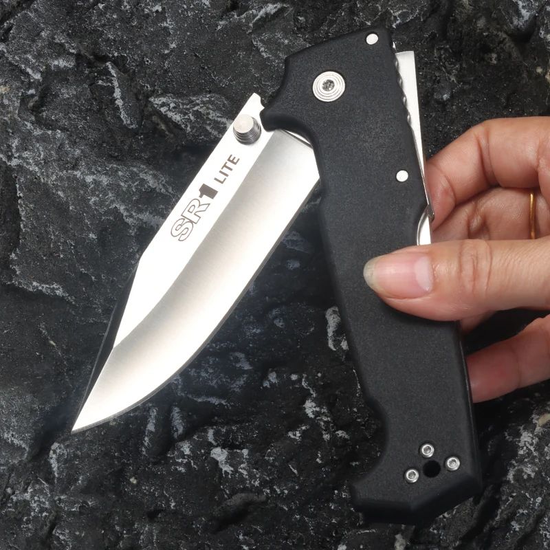 Outdoor LG-SR1 Manual folding Blade Knife Stainless Steel hunting daily carry pocket knife for camping tactics