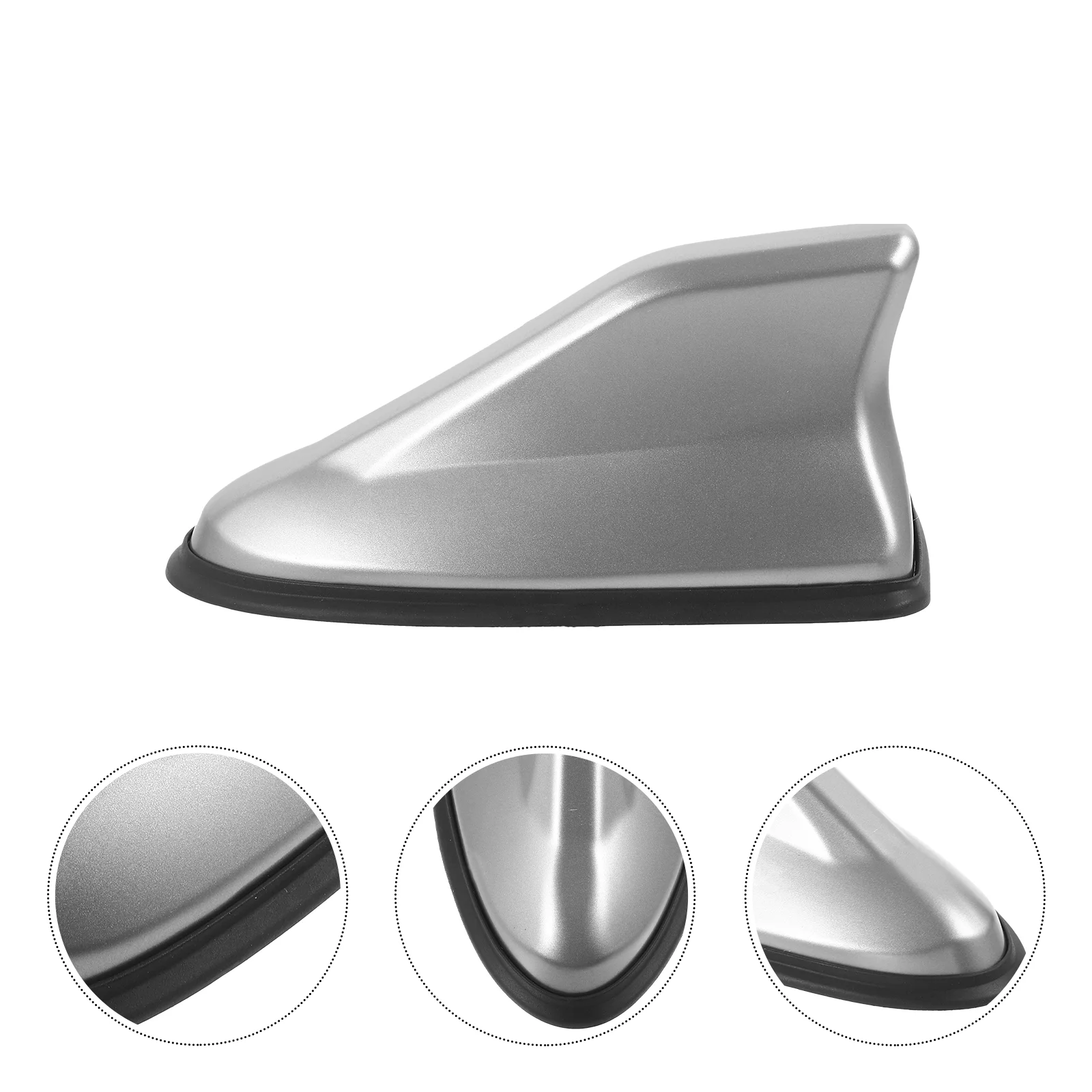 Car Shark Fin Carbon Fiber Spoiler Spoilers for Cars Decorate Antenna Cover M Abs Plastic Roof Aerial Base