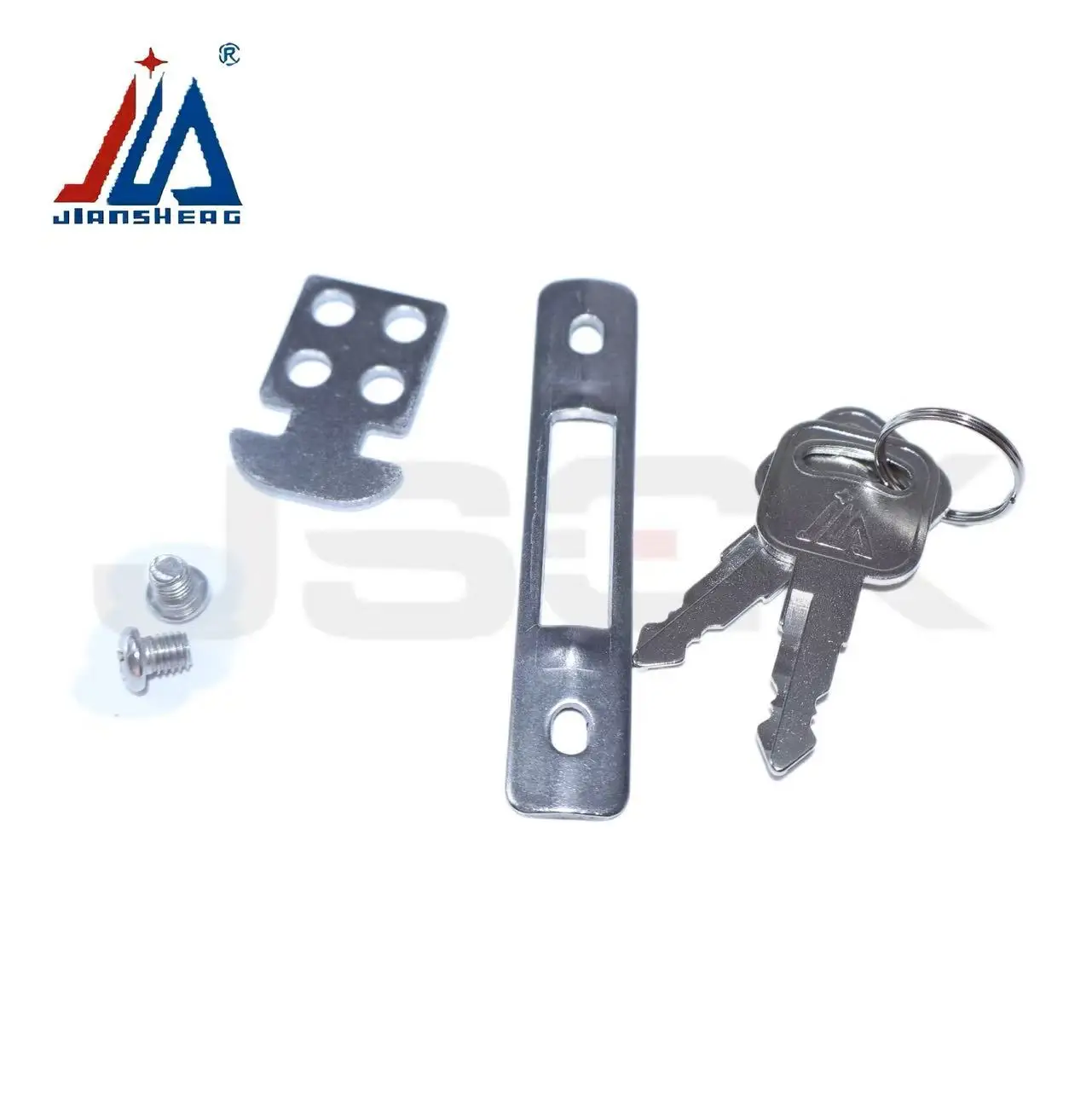Double-sided Sliding Door Lock with Key | Adjustable Latch Hook for Aluminum Sliding Doors | Security Sliding Window Lock - view 6