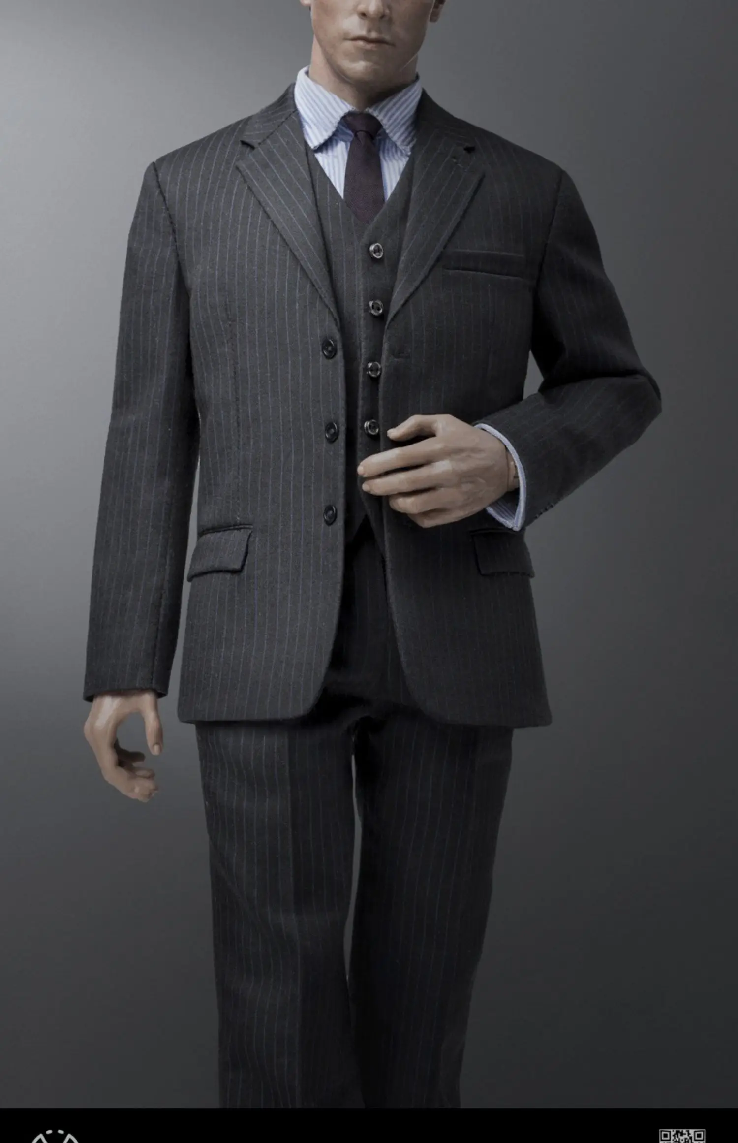 1/6th POPTOYS X33 mężczyzna na co dzień opatrunek garnitur nie ma ciała dla 12 cal BD001 figurki