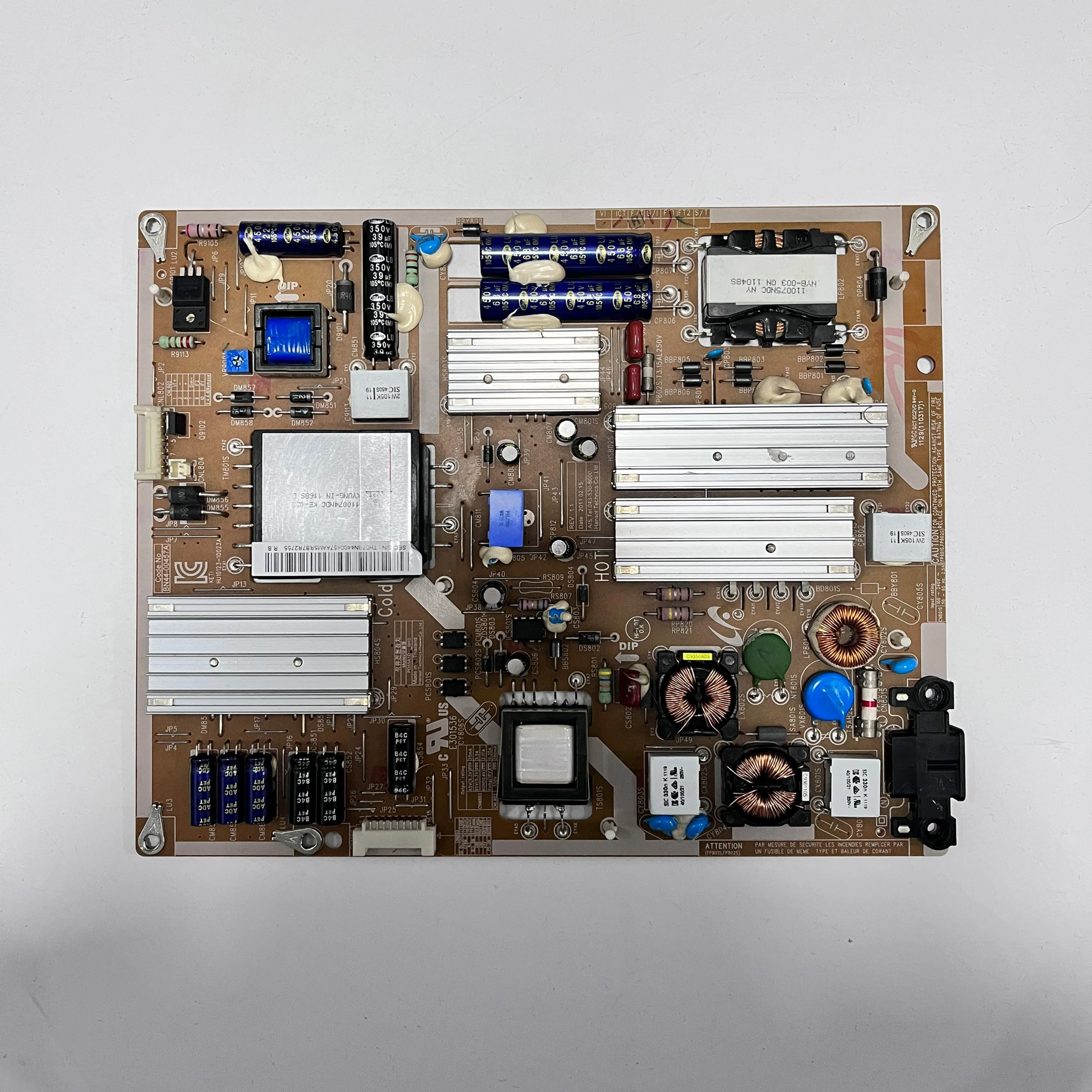 Original Genuine TV Power Supply Board BN44-00457A = BN44-00457B Suitable For LCD TV Models UN55D6000SF UN55D6000SH UN55D6003SF