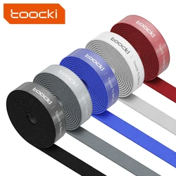 Toocki 5M Cable Organizer Wire Winder ties Earphone Mouse Cord Management USB Charger Cable Protector For iPhone Samsung Xiaomi