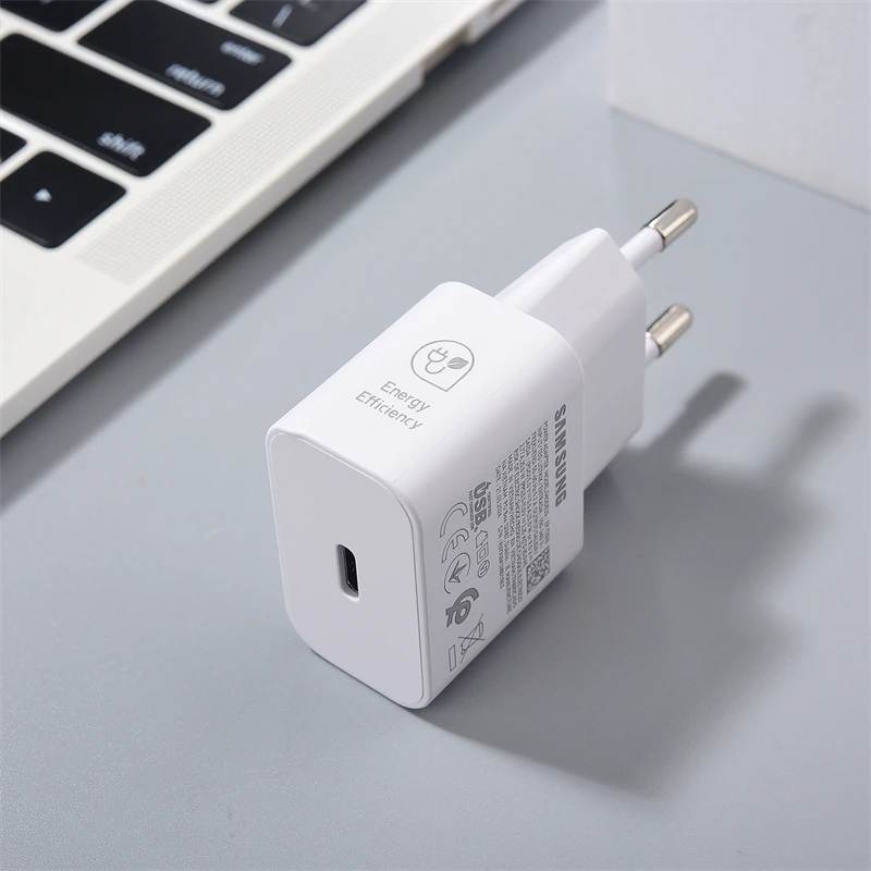 EP-T2150 Original Samsung 25W Charger Super Fast Charge Type-C EU Adapter For Galaxy S25 Edge S24 S23 Plus A16 A26 A06 A34 Phone - náhled 3