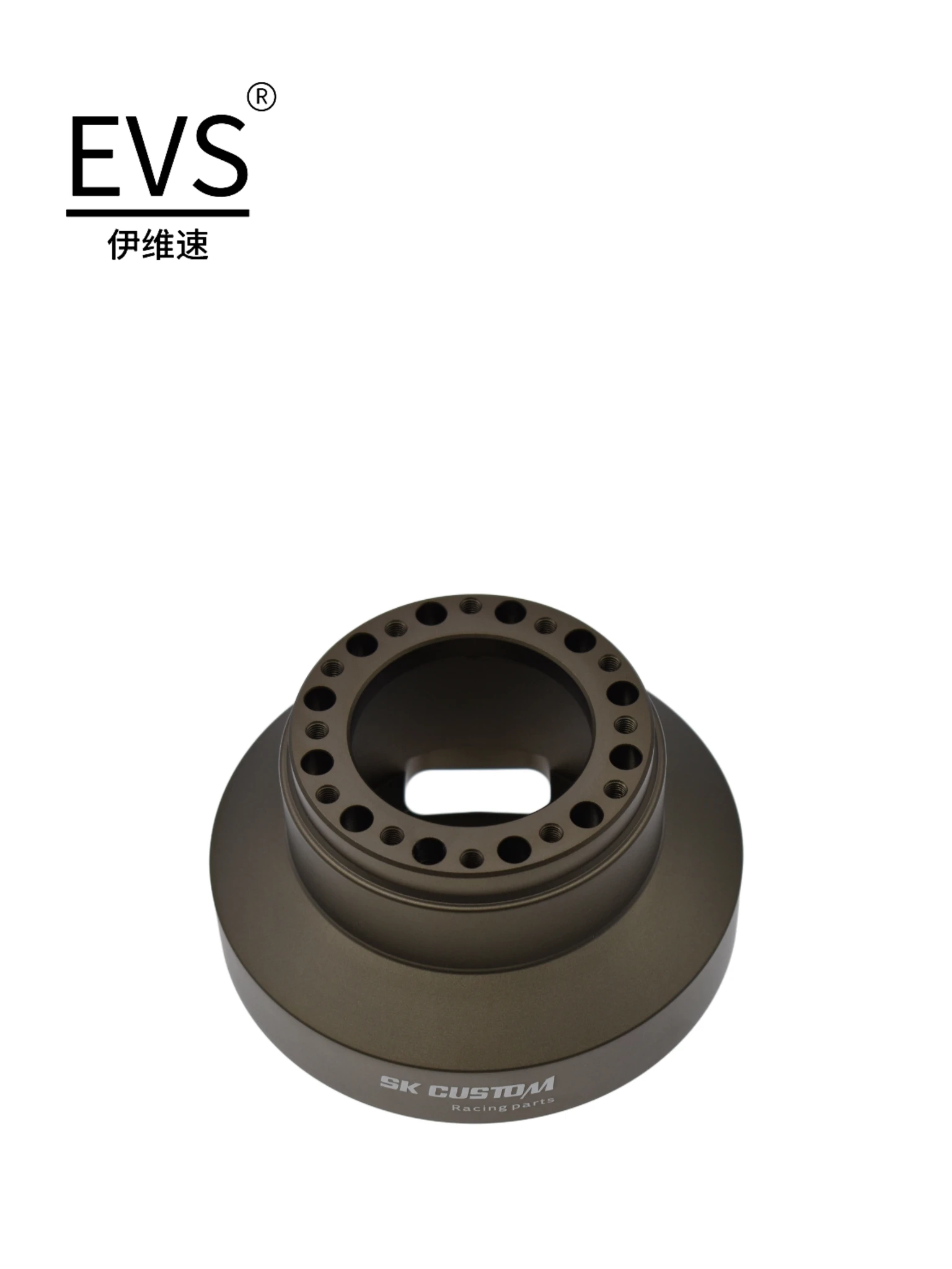 Forged Aluminum Racing Steering Wheel Hub for Tesla Model 3 & Y, Short Quick-Release Adapter Base Modification Racing