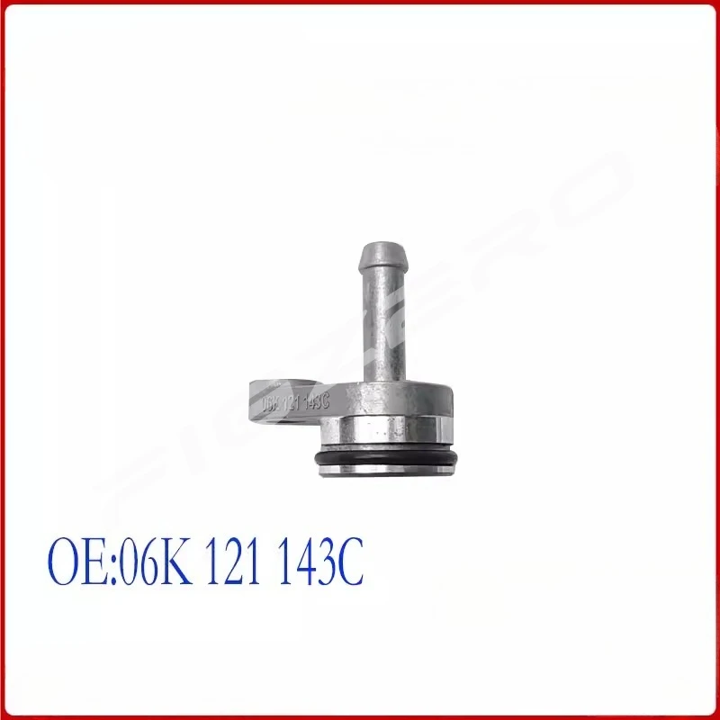 For Audi A4L A6L Q5 Third Generation EA888 Turbocharged Cooling Water Pipe Joint Aluminum 06K 121 143C