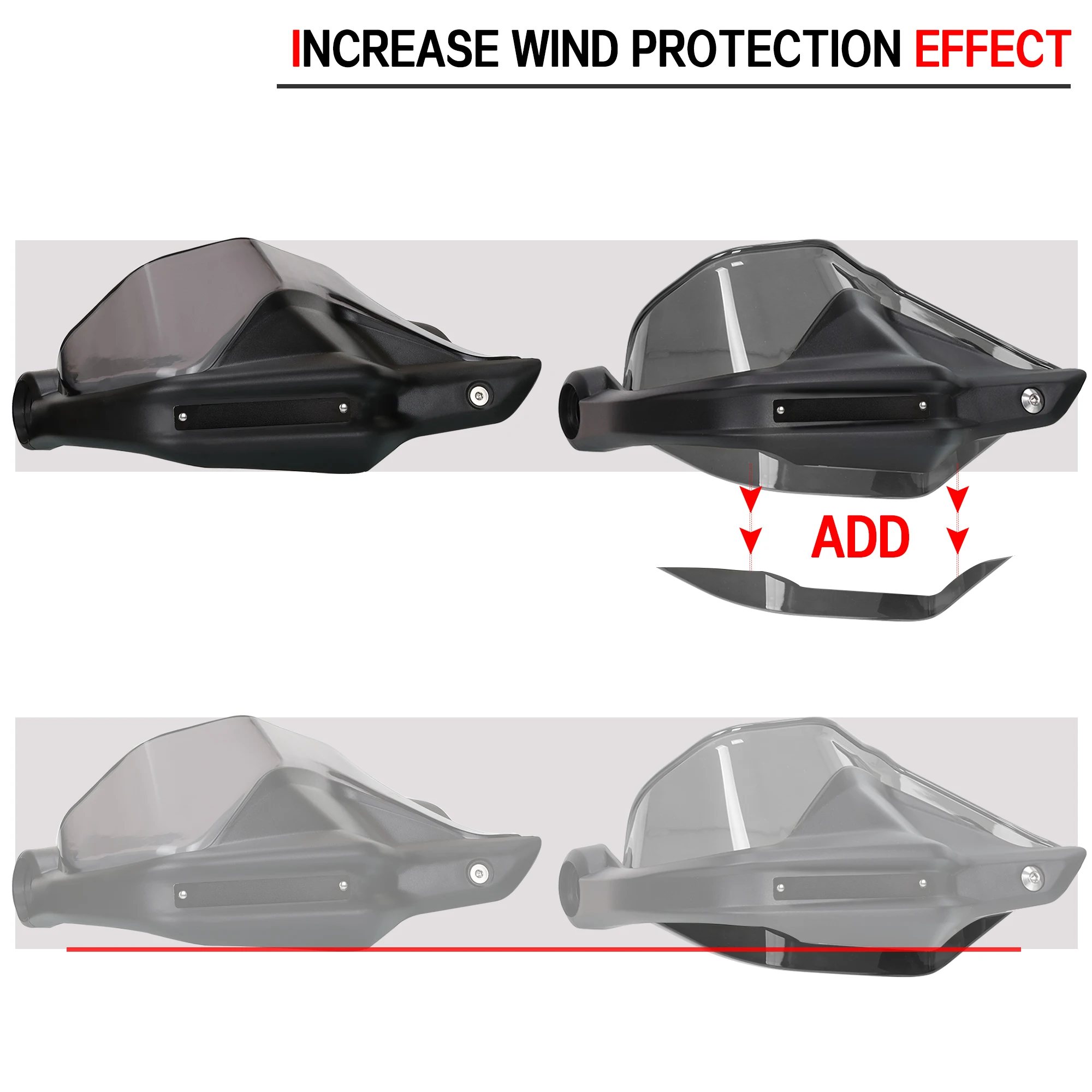 For CFMOTO 700MT 2025 Dedicated Hand Guard Motorcycle CFMOTO 700MT Handguards Handlebar Guards Windshield