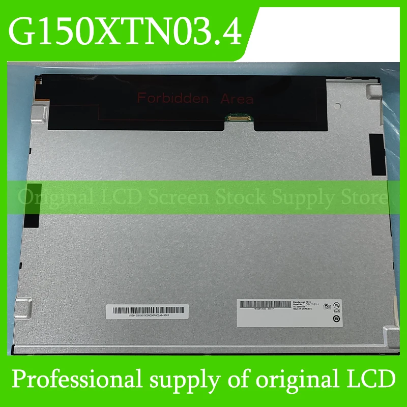 G150XTN03.4 Original For Auo 15.0 Inch LCD Screen Display Panel Brand New