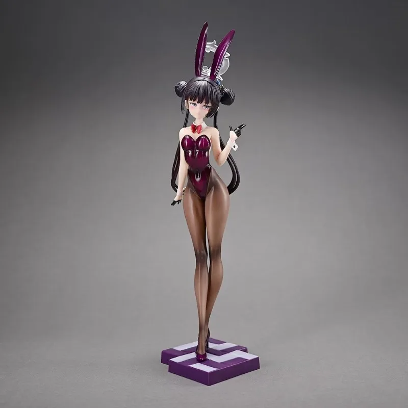 New 30CM Blue Archive Hina Sorasaki Bunny Girl Ver. Ryūge Kisaki 2D Girl Desktop Ornaments Boxed Figures Wholesale In Stock