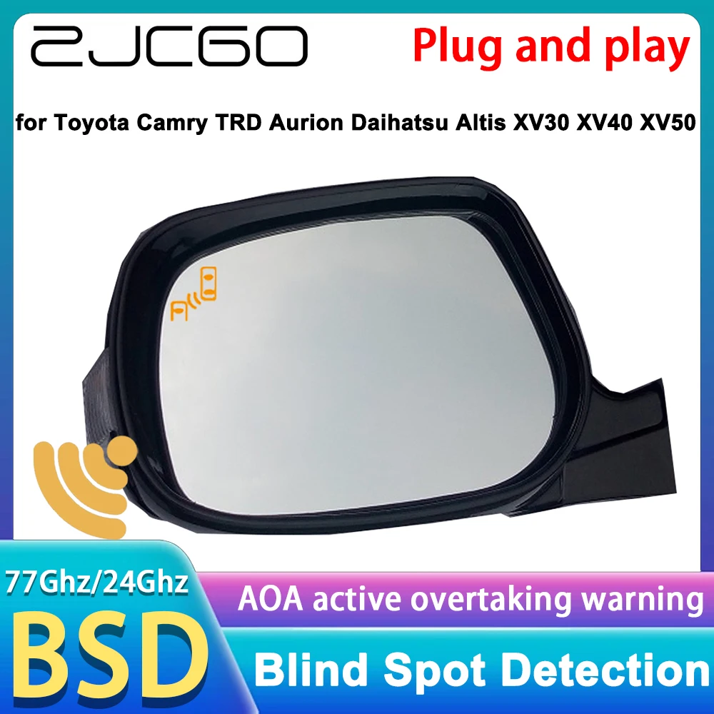 for Toyota Camry TRD Aurion Daihatsu Altis XV30 XV40 XV50 Rear Cross Traffic Alert Blind Spot Monitor Assist Detection System