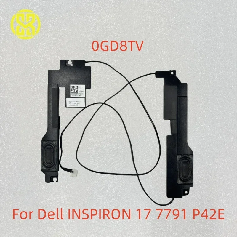 

For Dell INSPIRON 17 7791 P42E Speaker R+L 0GD8TV GD8TV 023.400IK.0011