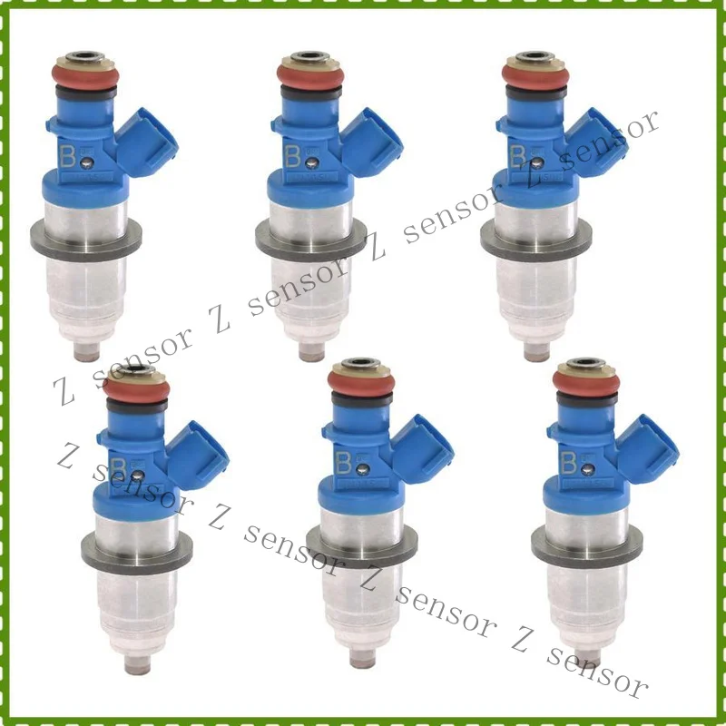 Z+ 6PCS Fuel Injectors for Mitsubish Pajero Shogun Yamaha 175 200 225HP Outboard