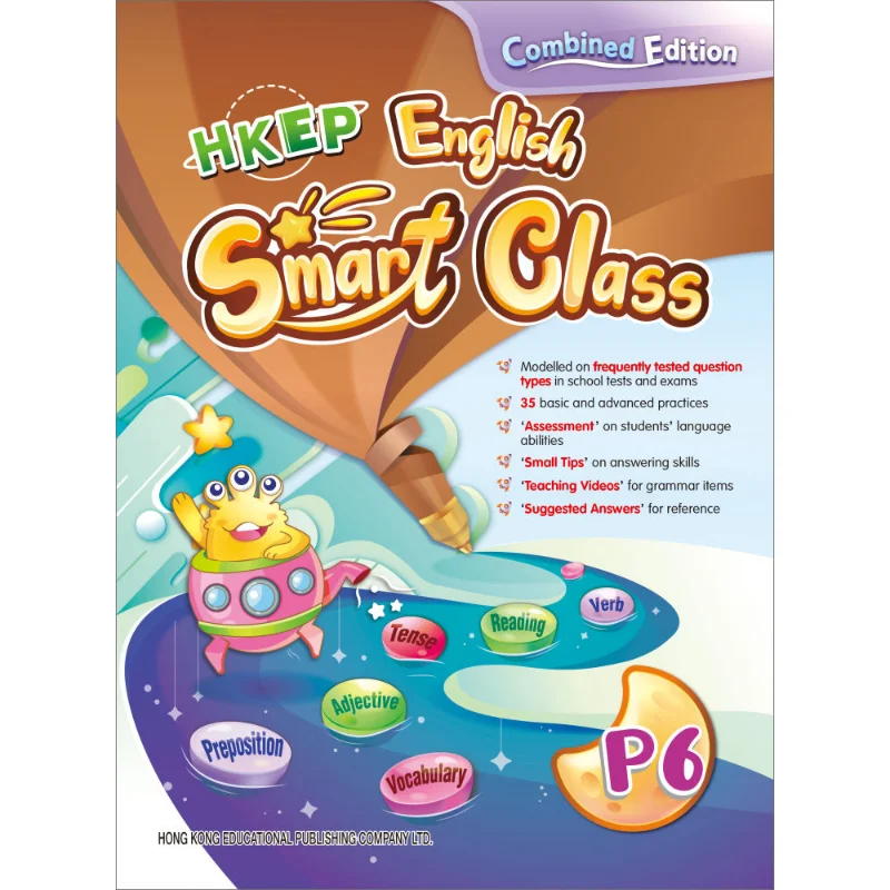 

HKEP English Smart Class Combined Edition P6 2022 Ed Editorial Department 9789882416420