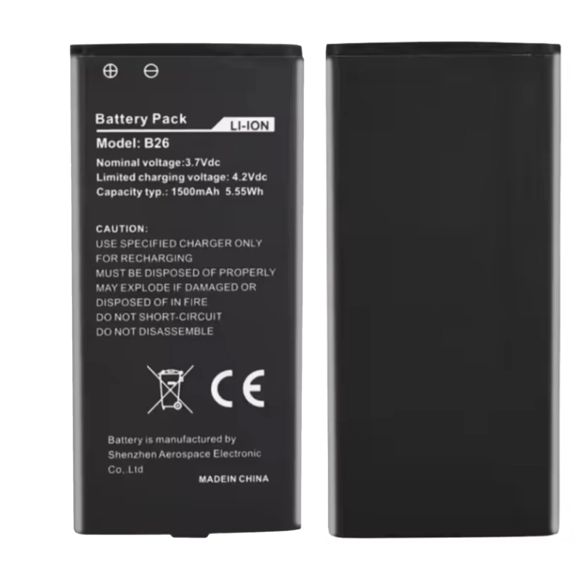 Original Battery Real Capacity 1500mAh B26 Battery For Caterpillar CAT B26 Mobile Phone High Quality Battery New Production Date