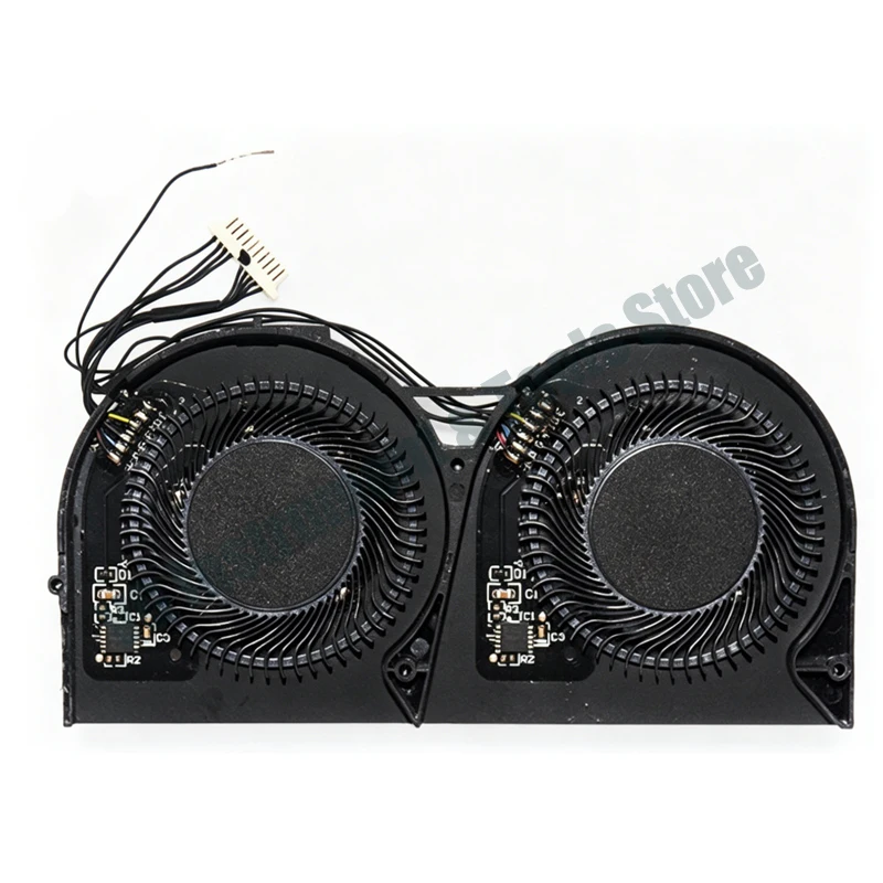For AVC Dual Turbo All-in-One Laptop Cooling Fan Model BAPA0804R5HY005, DC 5V 0.50A Hydraulic Bearing Blower Fan
