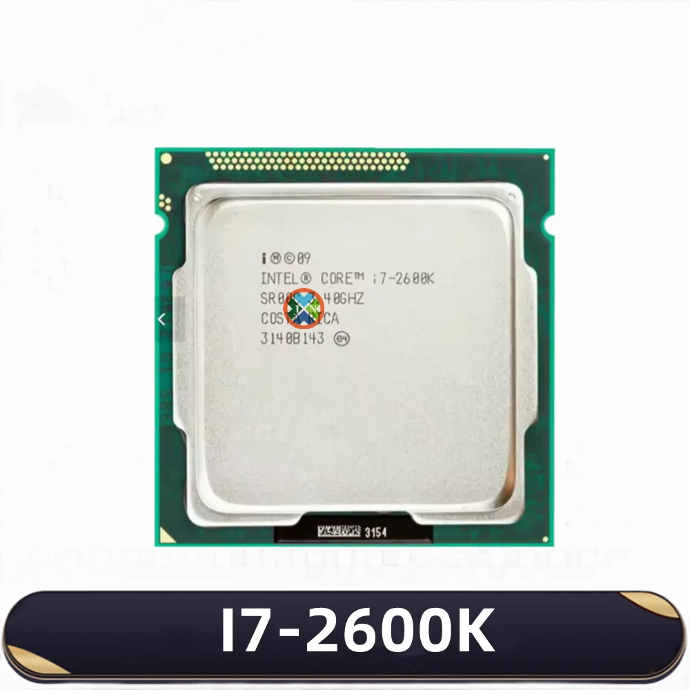 Intel Core i7-2600K 3.4 GHz CPU Quad-Core Bekas 8M 95W LGA 1155 i7 2600K