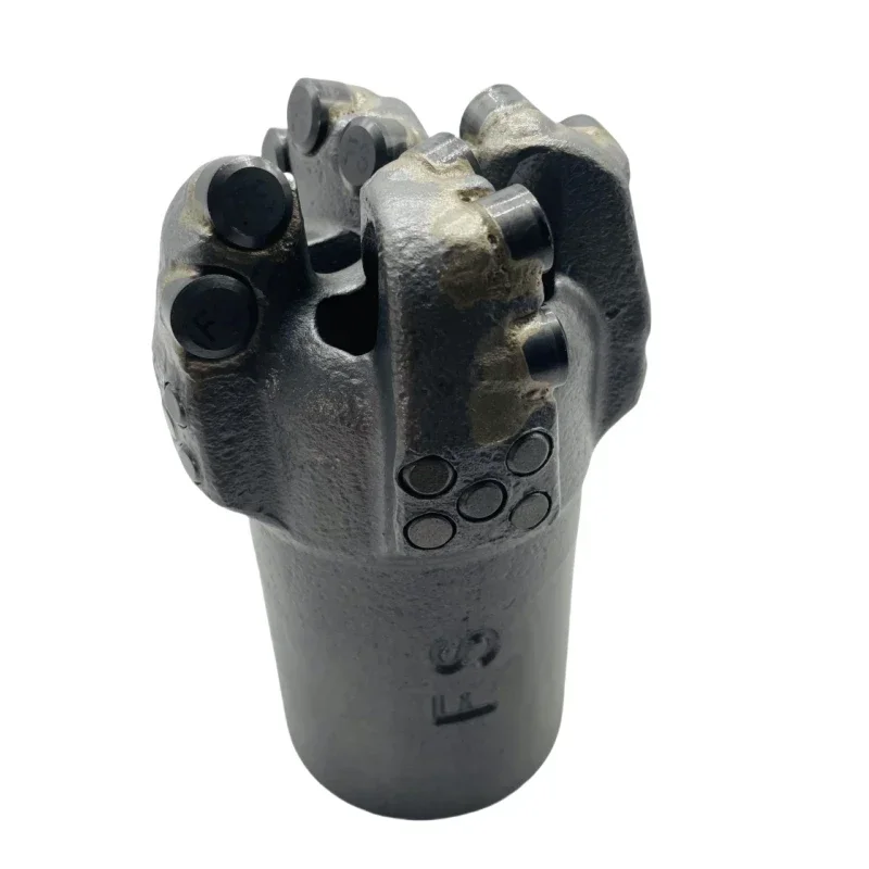 Alloy Nails on Each Side Protect Four Wing Arc Angle Coreless Mining Drill Bit