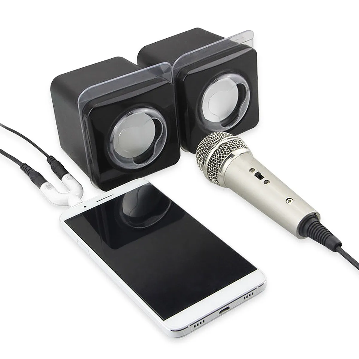 

2 шт. адаптера для подключения наушников к ПК, 3,5 мм, стереоаудиокабель U-образной формы для ноутбуков и других устройств, высокое качество, 24K