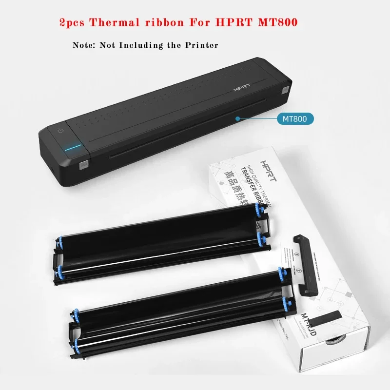 2pcs/lot Special Ribbon Thermal Transfer Ribbon For MT800/800Q Portable Printer