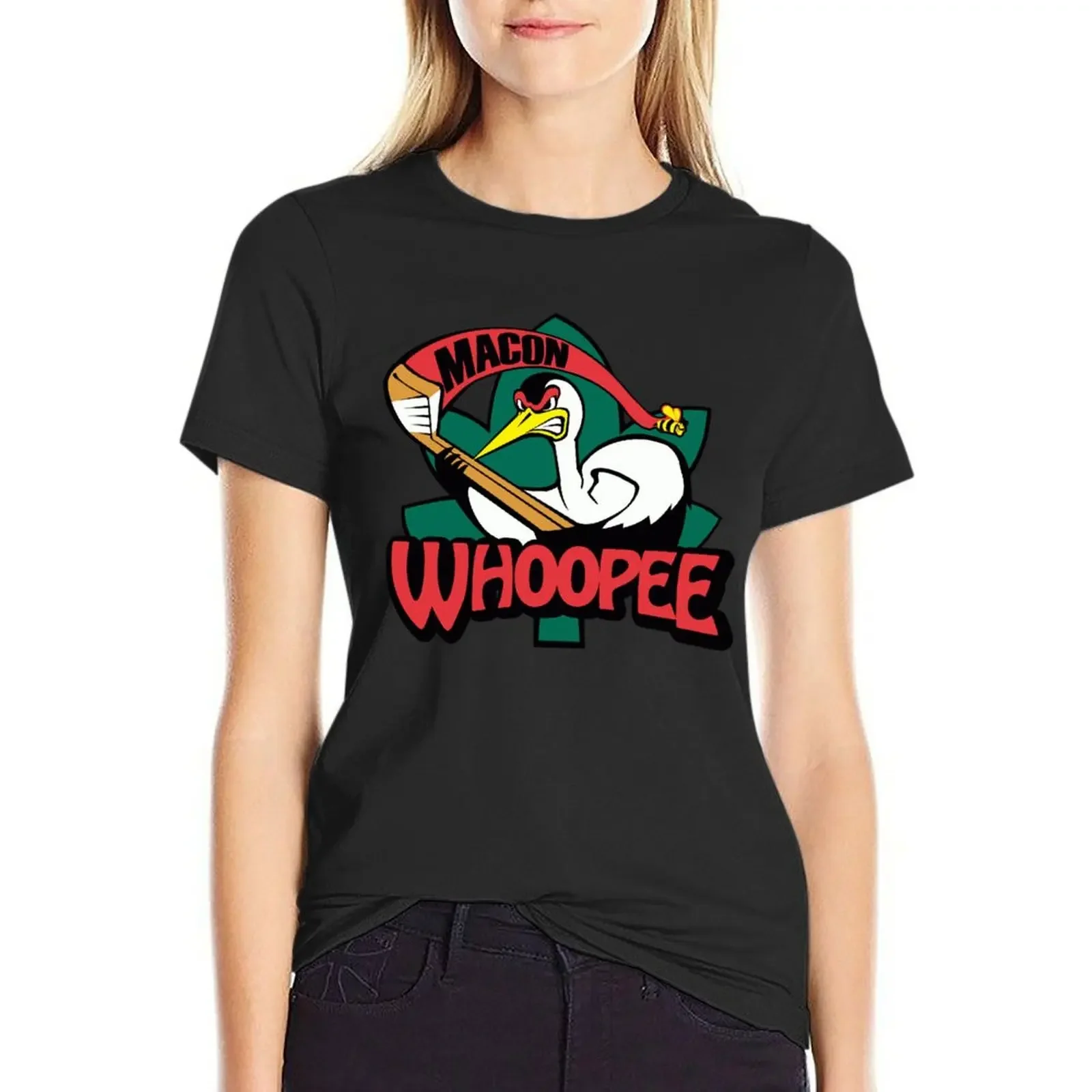 

Macon whoopee classic t shirt T-Shirt customizeds animal prinfor female tops spring clothes Women 2025