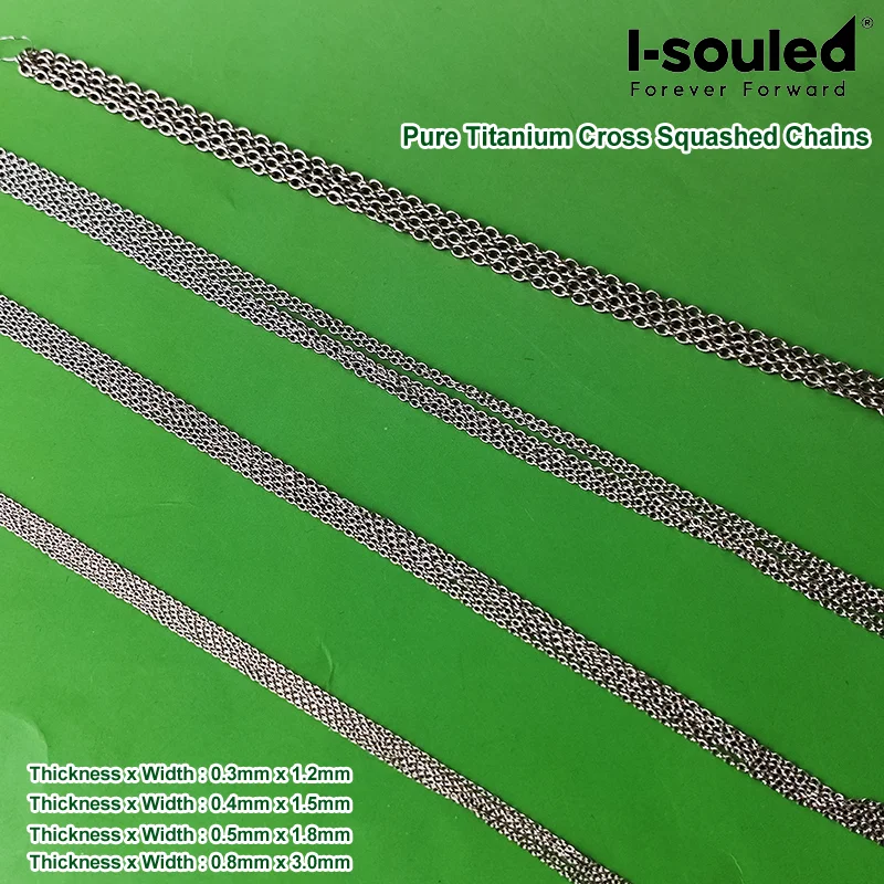 

Оптовая продажа, многоразмерная цепочка с крестом из чистого титана, сделай сам, принадлежности для изготовления ювелирных изделий, ожерелье с подвеской