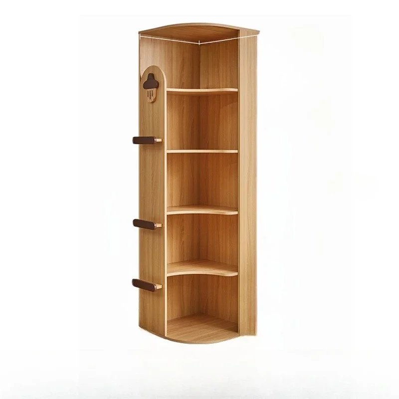 

Children's floor bookshelf Living room shelf Home locker Picture book storage rack Bedroom corner bookcase display