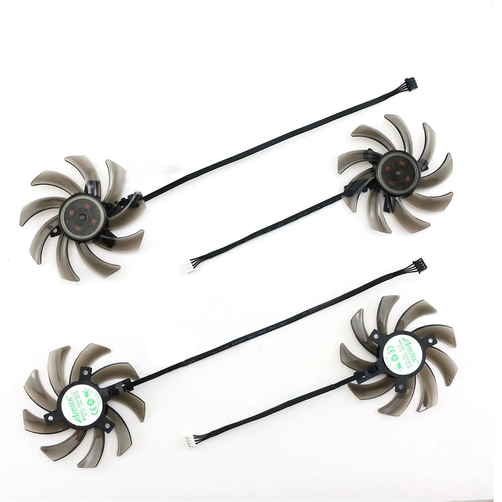 82MM Graphics Card Cooler Fan For PALIT RTX2060 2060S GTX1660 1660S 1660TI Dual OC Video Card Cooling