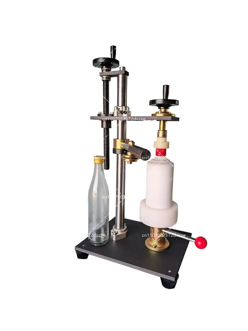 Wine bottle capping machine manual aluminum cap locking machine beverage bottle capping machine glass bottle capping