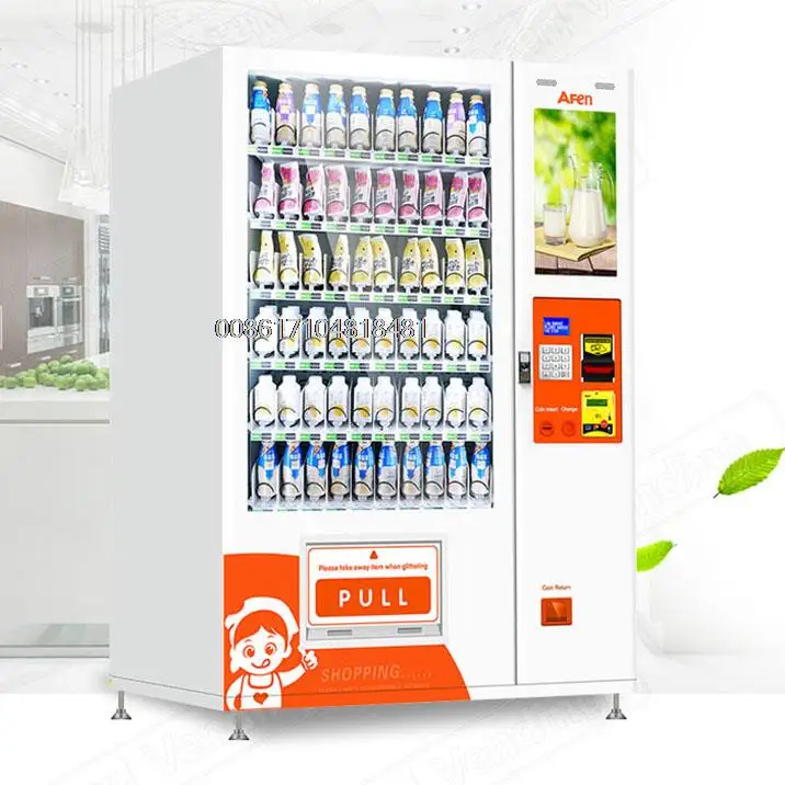 Automatic Milk Tea Vending Machine Bulk Milk Vending Machines Vinding Machine