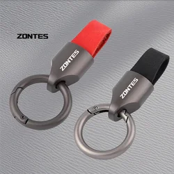 For Zontes T2 350 350E ZT125U ZT 125 U ZT 310R 310X G1 125 Zt125 G1 Keychain Keyring Key Chain Metal Motorcycle Accessories gift
