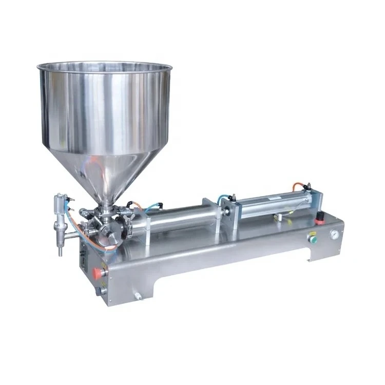 G1WG 100-1000ml Single Nozzle Liquid Paste Perfume Water Beverage Bottle Filling Machine