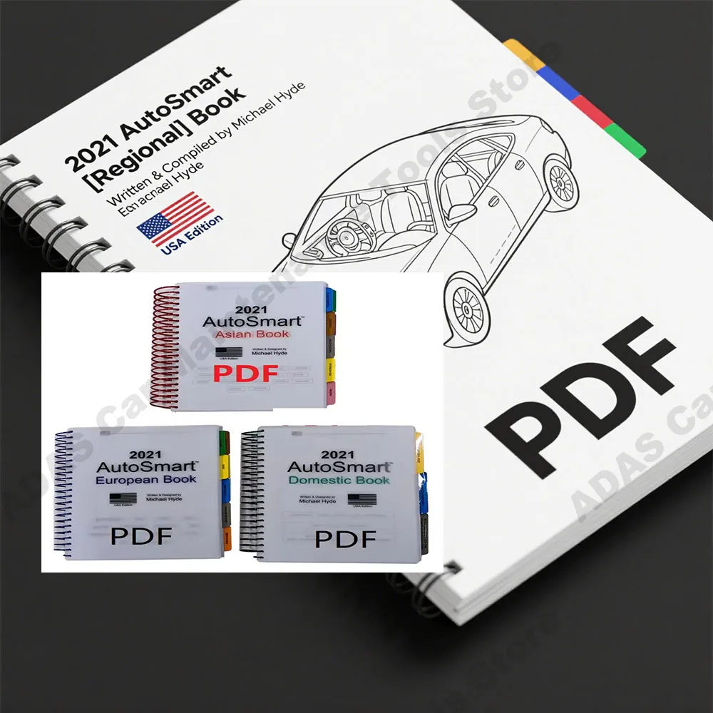 

2021 AutoSmart 3 E-Book Set (Asian, European Domestic) – Professional Automotive Locksmith Guide by Michael Hyde | Key Program