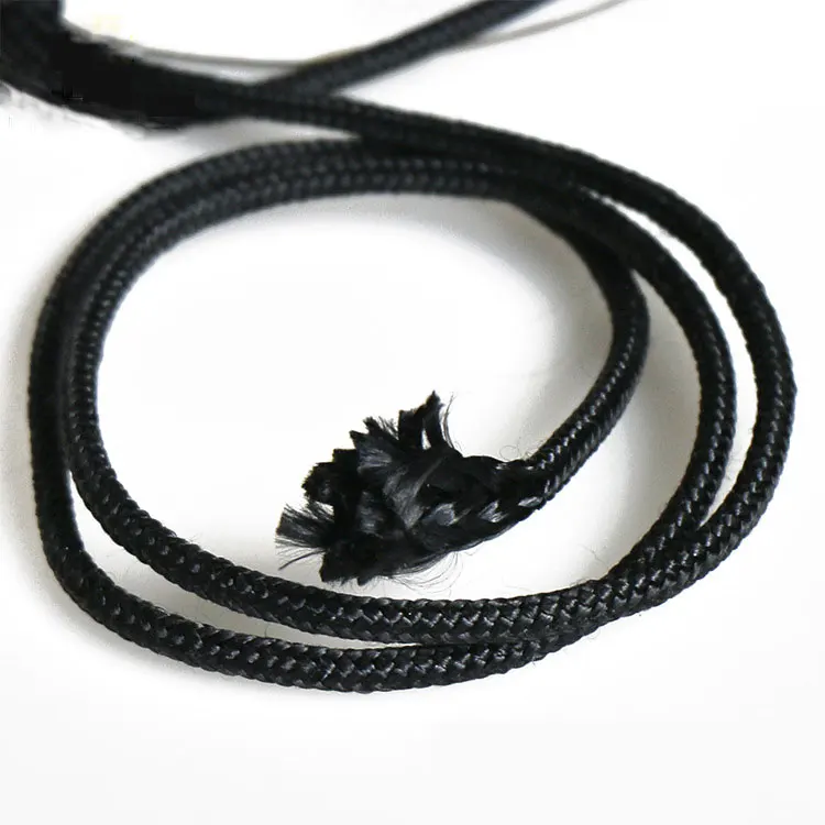 15meters Black and yellow 3mm fire-resistant, flame-retardant, high-temperature resistant Kevlar woven aramid rope