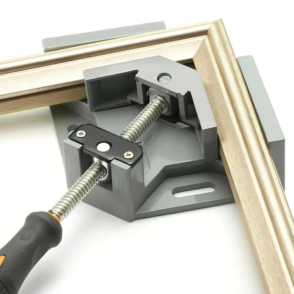 

90 Degree Angle Welding Corner Right Angle Fixing Clip Clamp Holder Woodworking Photo Frame Glass Clamp Hand Tool For Furniture