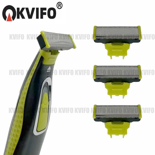 Imagen 1 del producto KVIFO MLG Afeitadora eléctrica para hombres y mujeres recortadora de cuerpo completo portátil USB hoja en forma de T maquinilla de afeitar para barba axila para lavable