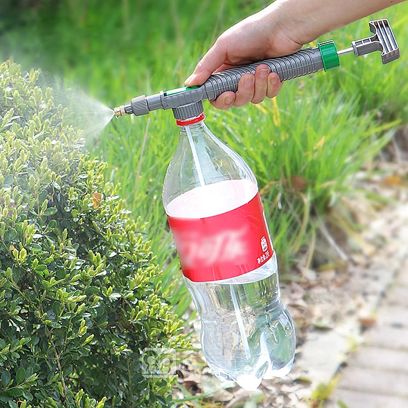 

Manual High Pressure Air Pump Sprayer Adjustable Drink Bottle Spray Head Nozzle Garden Watering Tool Sprayer Agriculture Tools