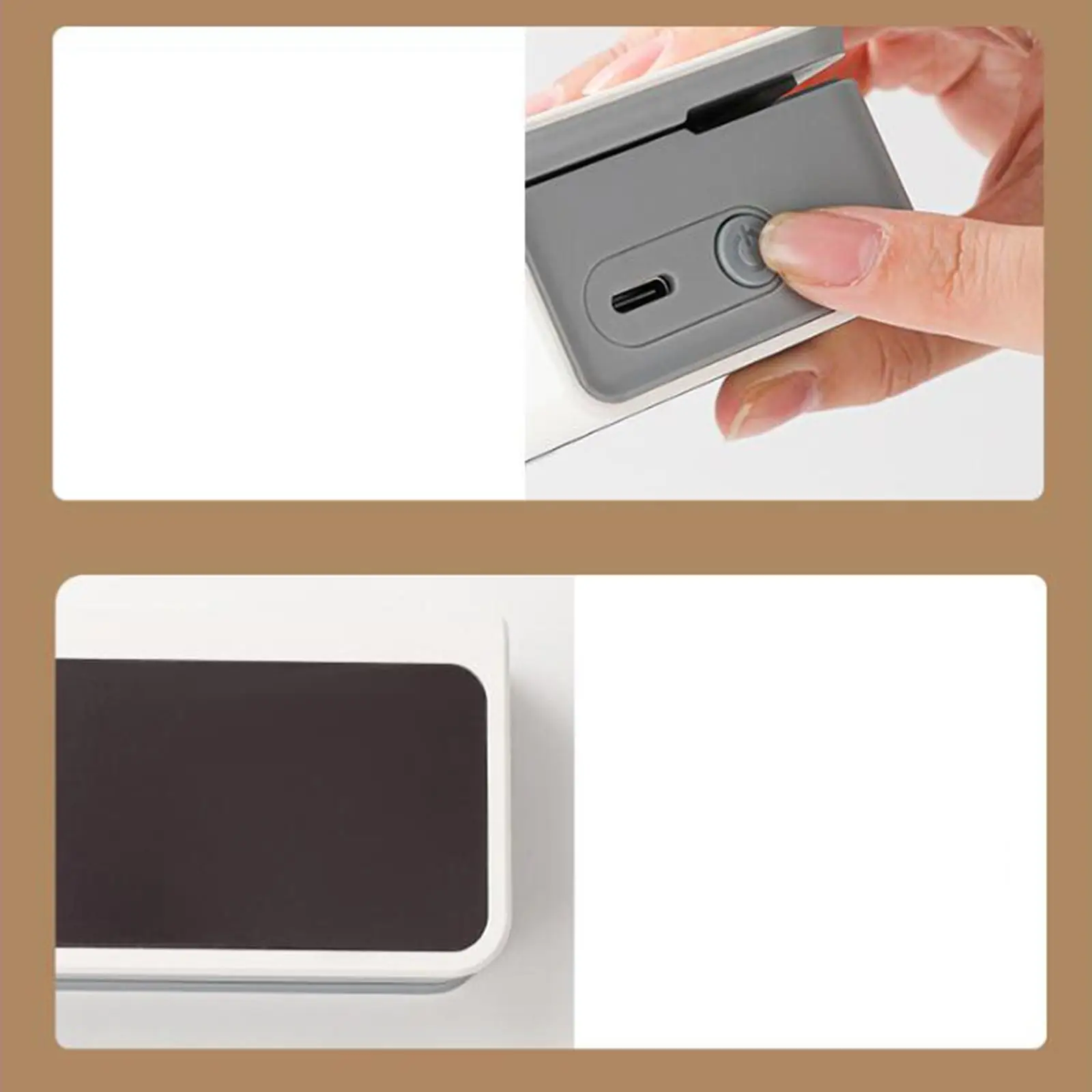 

Mini Bag Sealer Package Resealer Multifunctional Adjustable Heat Seal Sealing