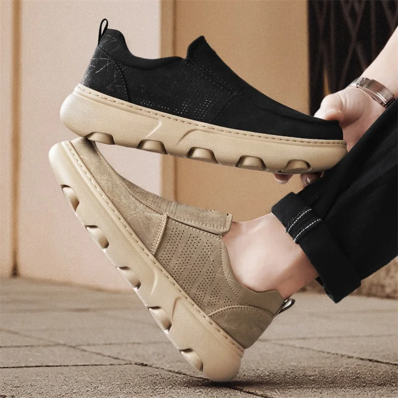 Herren Slipper Für Alltag Und Business Im Bequemen Design_voghion.com