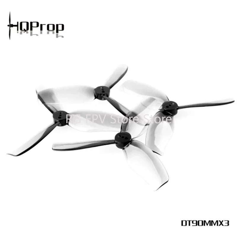 10Pairs(10CW+10CCW) HQPROP DT90MMX3 90mm 3-Blade Propeller 1.5mm for FPV Freestyle 3.5inch Cinewhoop Ducted Drones Cinelog35