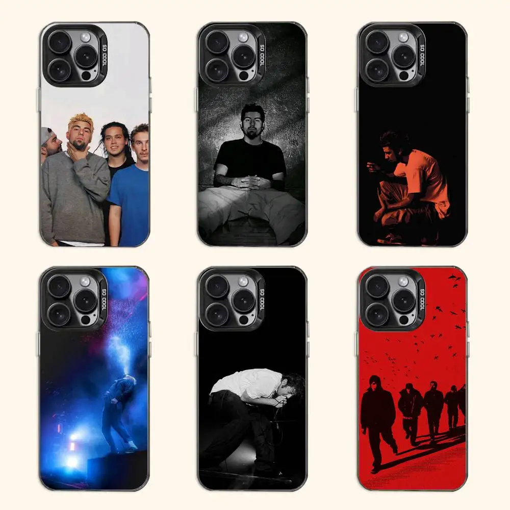 

Band D-Deftones Phone Case For iPhone 17 16e 16 15 14 13 12 Pro Max X XR XS MAX Back Cover