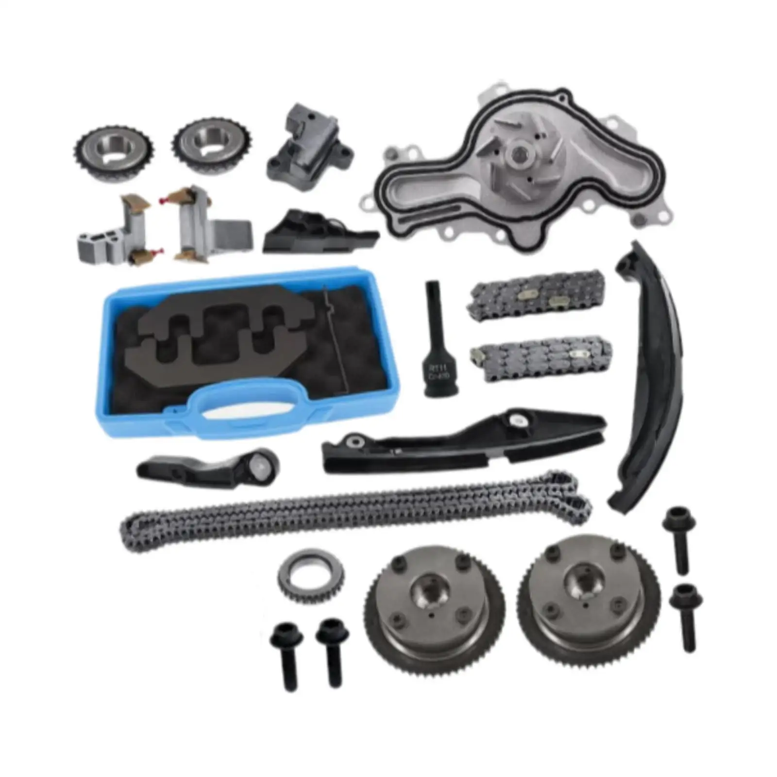 Timing Chain Set with Water Pump Repair Parts Easy Installation Car Accessories Auto Spare Parts Replacement for Mazda CX-9