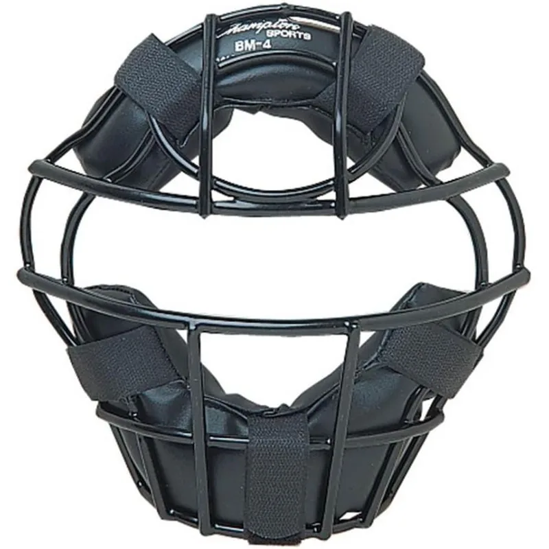 

Champion Sports Heavy Duty Youth Catcher's Mask Lightweight 18 oz Hollow Wire Frame Leather Pads Adjustable Harness